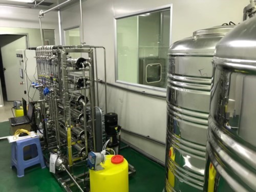 北海興龍生物制品有限公司GMP超純化水設(shè)備安裝調(diào)試完畢，正式交付使用